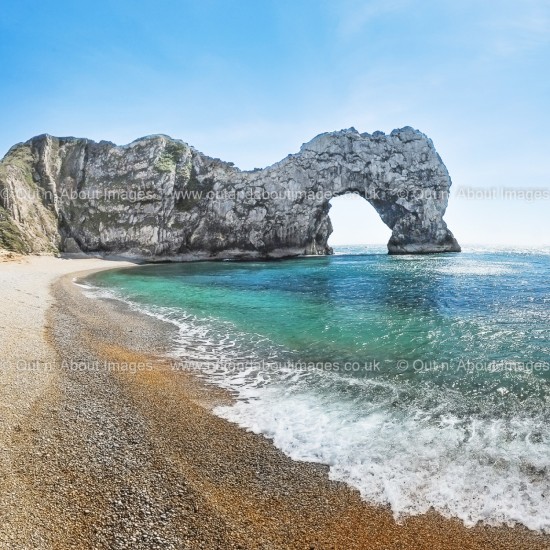 Dorset's Icinic Durdle Door Greeting card D1-059 (8786)