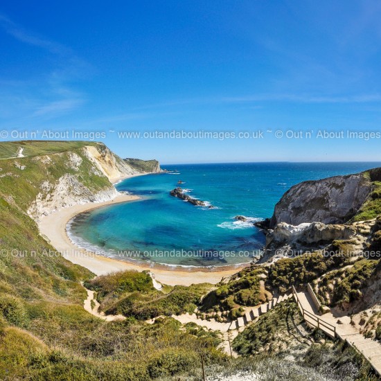 Dorset's Man O'War Cove Greeting card D1-063 (8823)