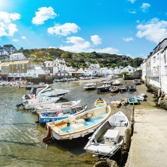 Polperro Greeting card D1-025 (8441)
